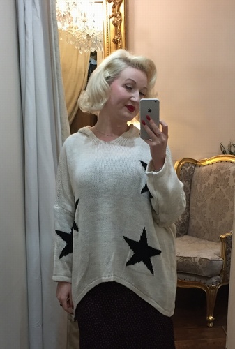 Star Hoody Beige