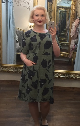 Tulip Dress Khaki