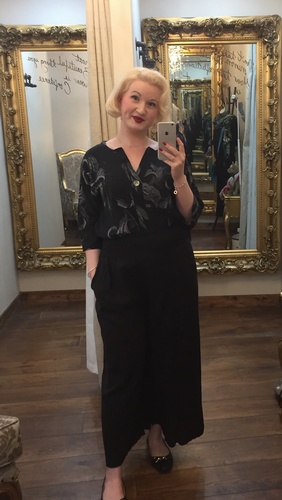 Lily Top Black