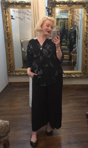Lily Top Black
