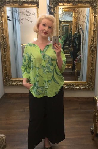 Lily Top Green