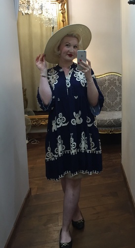 Mem Tunic Dress Navy