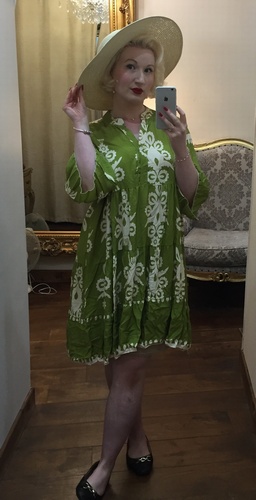 Mem Tunic Dress Olive Green