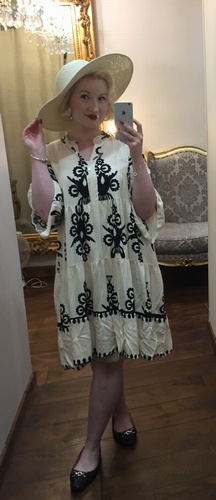 Mem Tunic Dress Cream