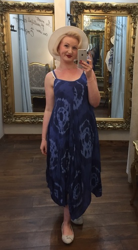 Valentina Dress Blue