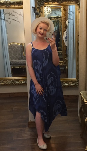Valentina Dress Blue