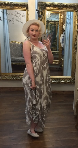 Valentina Dress Beige
