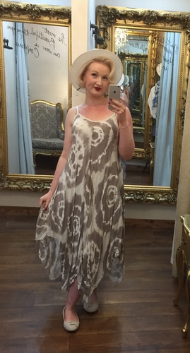 Valentina Dress Beige