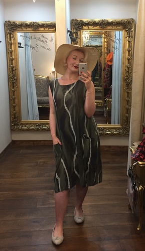 Pocket Dress Khaki