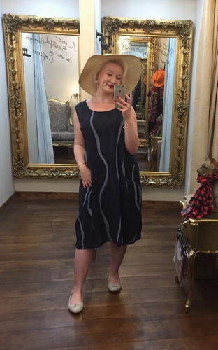 Pocket Dress Navy