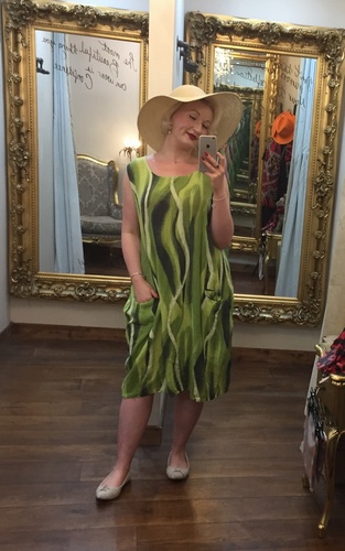 Pocket Dress Green
