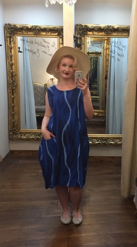 Pocket Dress Blue