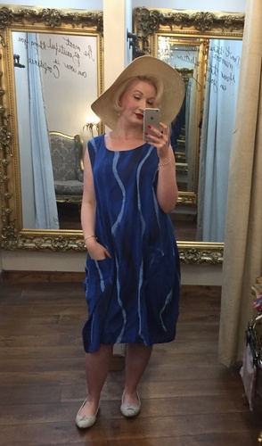 Pocket Dress Blue