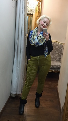 Bon Magic Trousers Olive Green