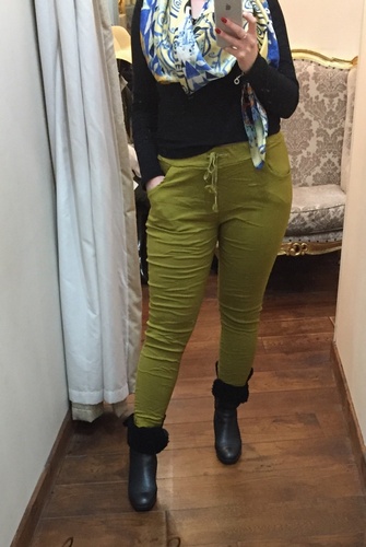 Bon Magic Trousers Olive Green