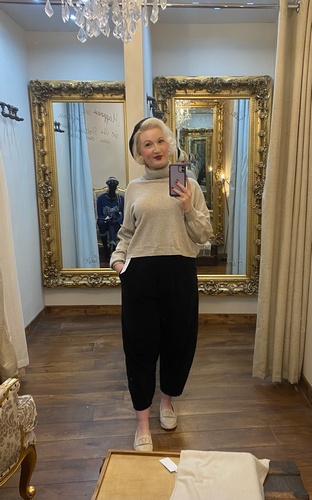 Baby Cord Trousers Black