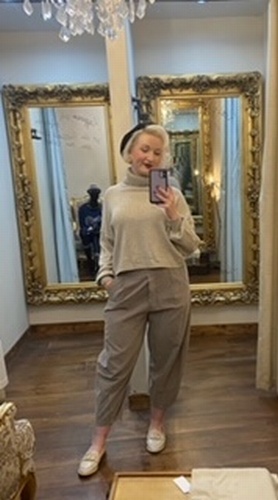 Baby Cord Trousers Taupe