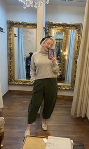 Baby Cord Trousers Khaki