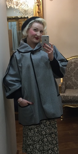 Italiano Jacket In Grey/Black