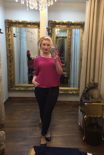 Art Comfort Knit Cerise