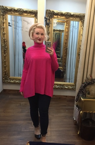 Aspen Knit Cerise