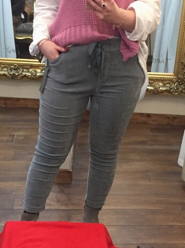 Baby Cord Grey