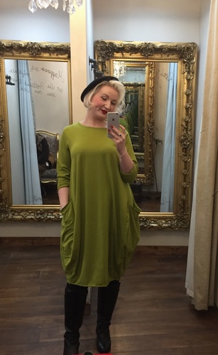 Pocket Dress Green