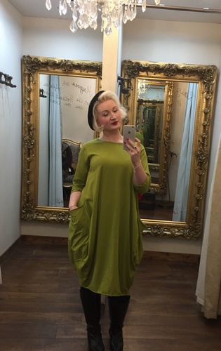 Pocket Dress Green
