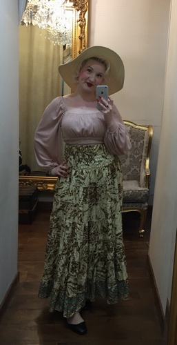 India Skirt beige