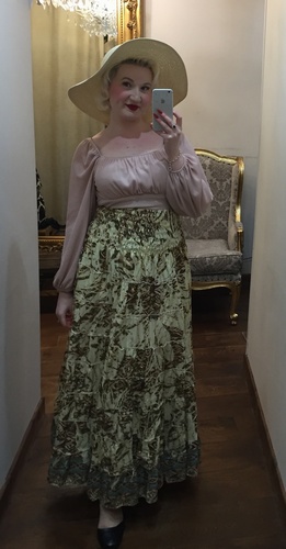India Skirt beige