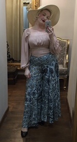 India Trousers Blue