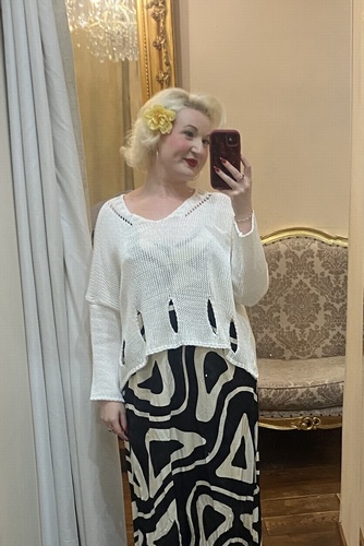 Layering Knit In White