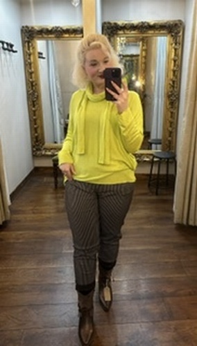 DD Scarf Knit Lime