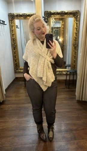 Designer Shrug Beige