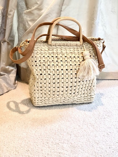 Pretty Tassle Bag Blonde