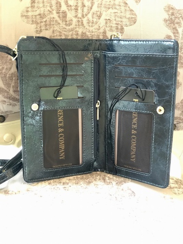 Cross Over Body Phone Purse Navy