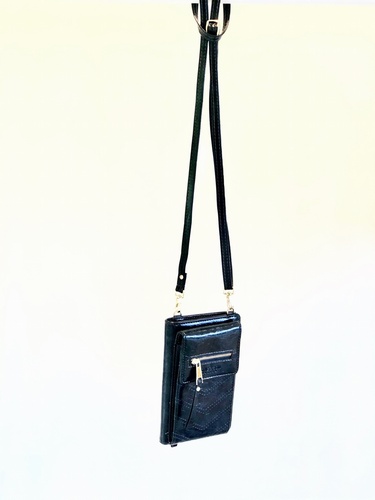Cross Over Body Phone Purse Navy