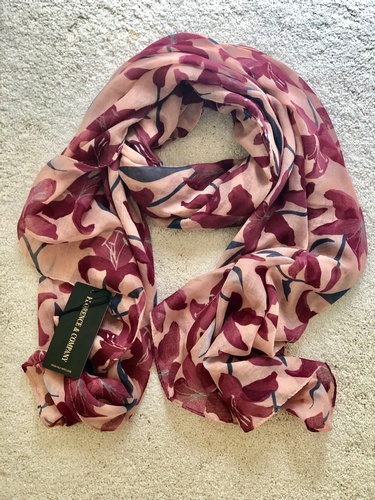 Lily Scarf Soft Maroon