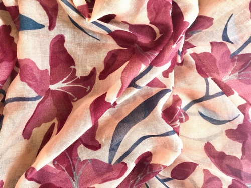 Lily Scarf Soft Maroon
