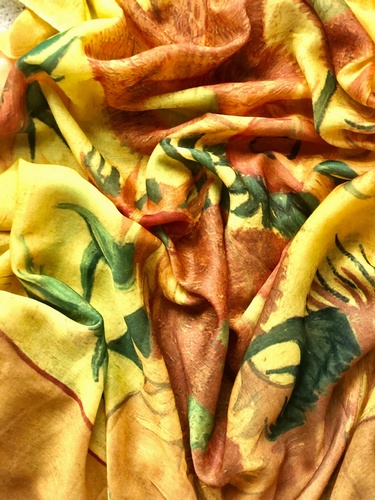 Sunflower Scarf yellow