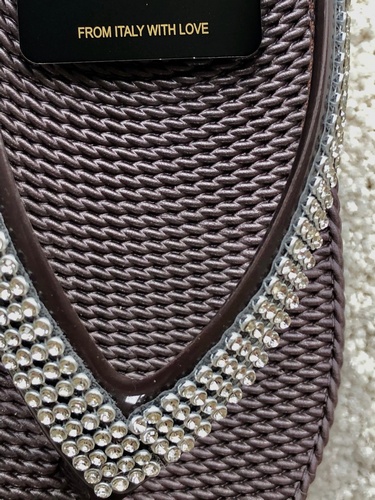 Jewel Flip Flop  Brown