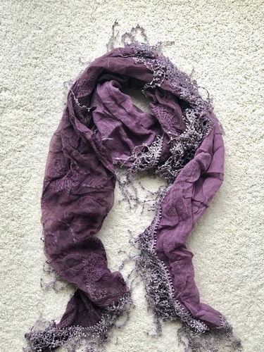 Deco Lace plum purple