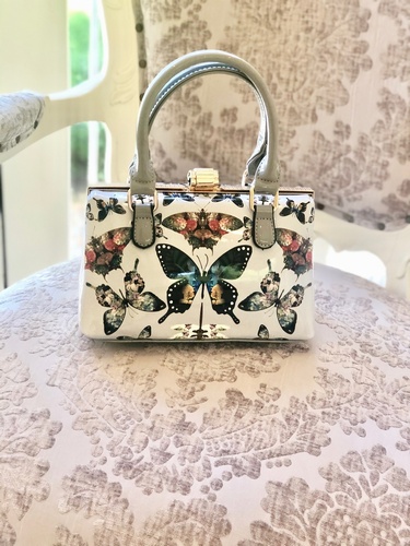 Butterfly Bag Light Grey