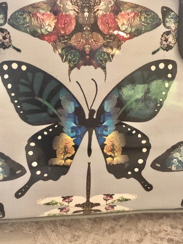 Butterfly Bag Light Grey
