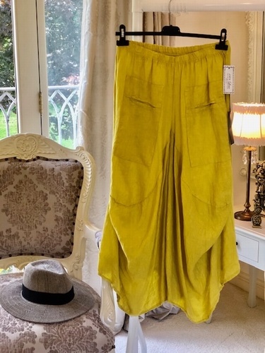 Culottes Mustard