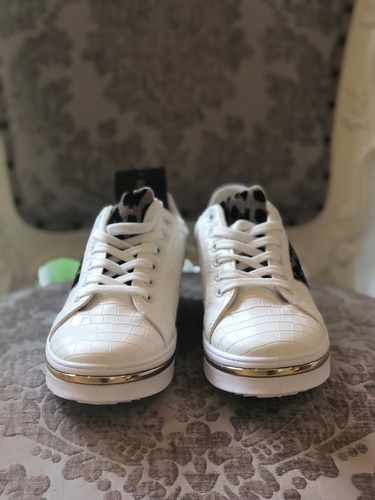 Leopard Design Trainer White