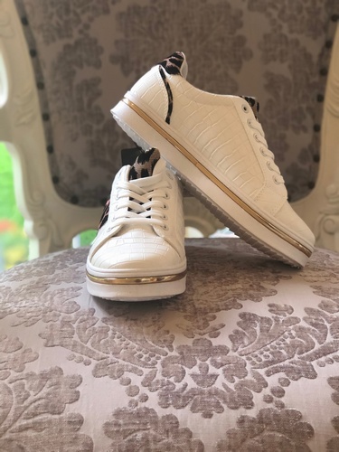 Leopard Design Trainer White