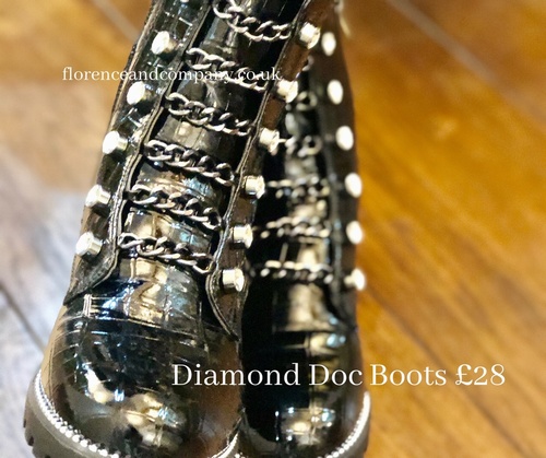 Diamond Doc Boot Black