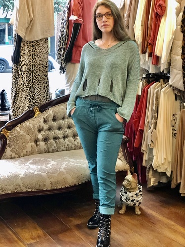 Magic Trouser 4 Way Stretch Teal