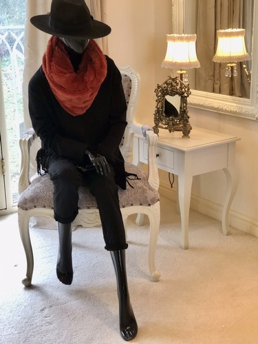 Plush Lush Snood Rust